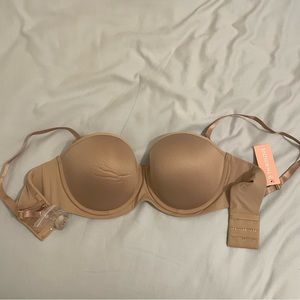 Thirdlove Strapless Demi Bra 36C